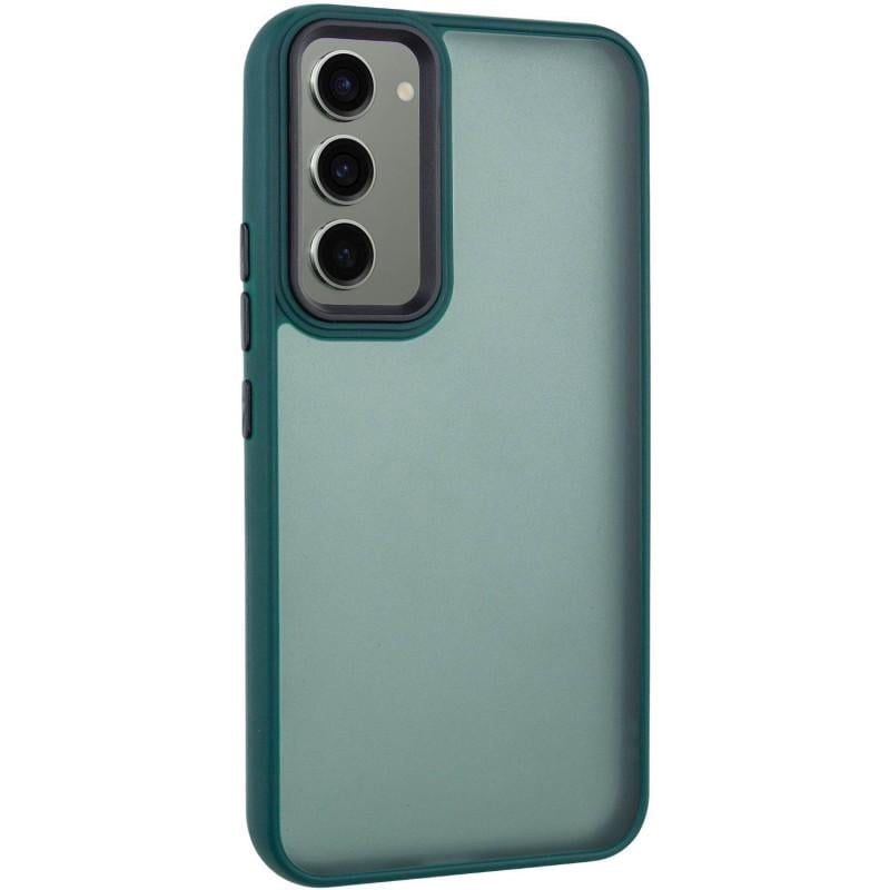 Противоударный чехол TPU+PC Lyon Frosted для Samsung Galaxy S23 Green