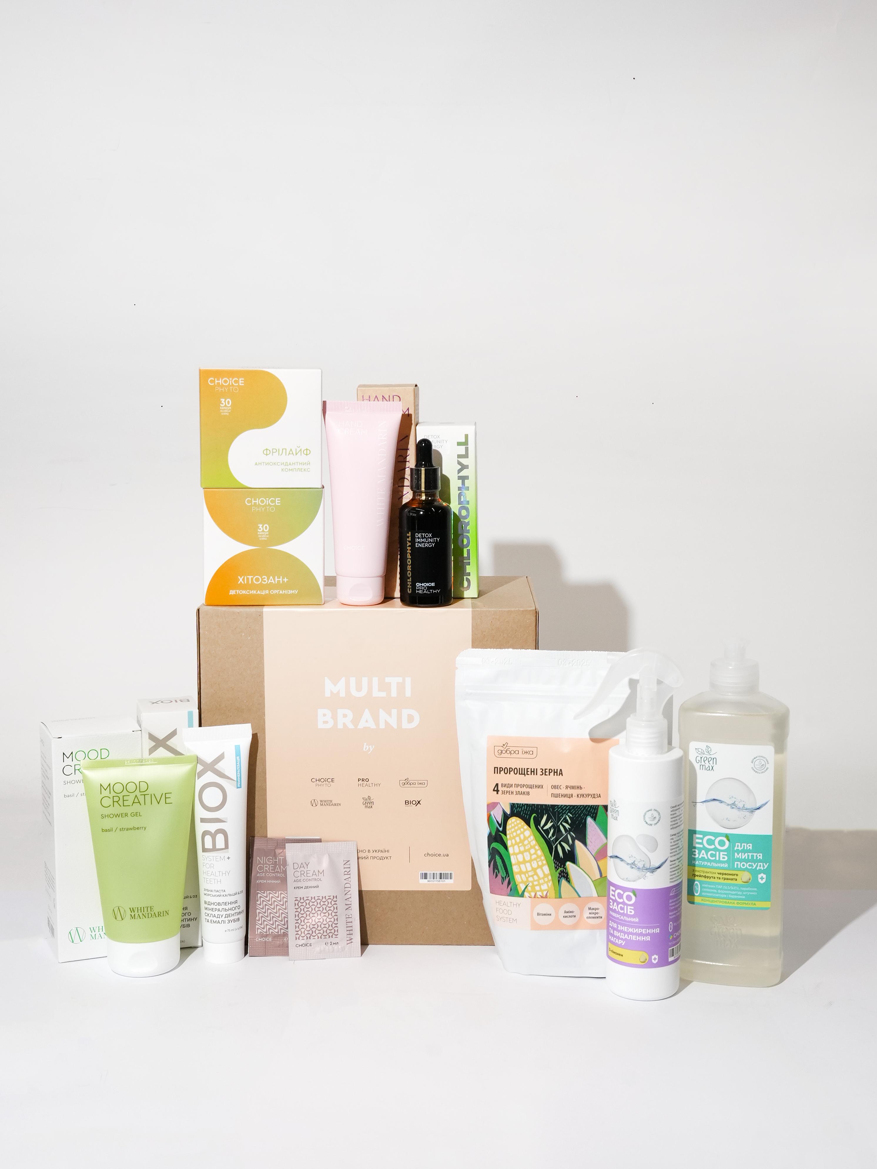 Бокс універсальний для краси вас та вашого будинку Choice START BOX MULTI BRAND (2618992679)