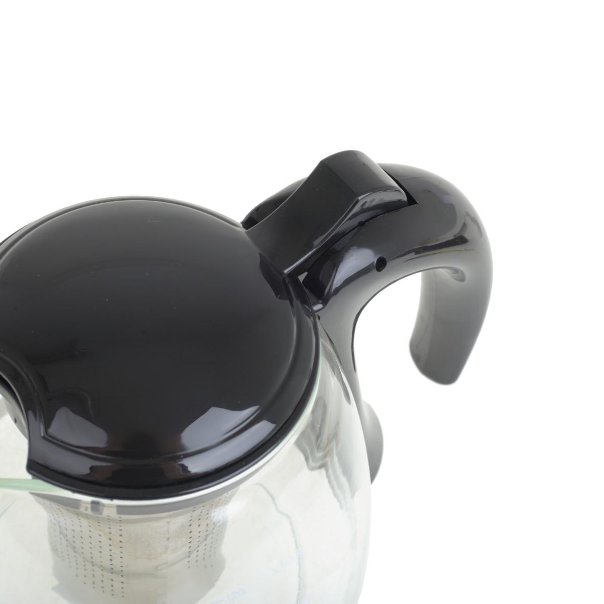 Заварник скляний з сіткою Lora NG18 1200 мл - фото 3 Заварник скляний з сіткою Lora NG18 1200 мл - фото 3