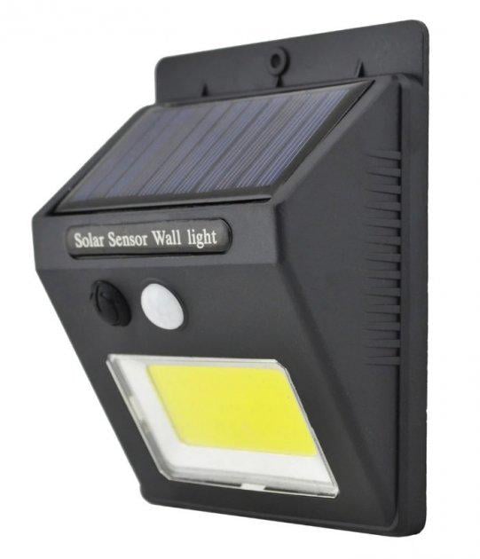 Уличный светильник Solar Sensor Wall Light SH-1605 COB LED с датчиком движения Черный (KA 1008) - фото 3 Уличный светильник Solar Sensor Wall Light SH-1605 COB LED с датчиком движения Черный (KA 1008) - фото 3