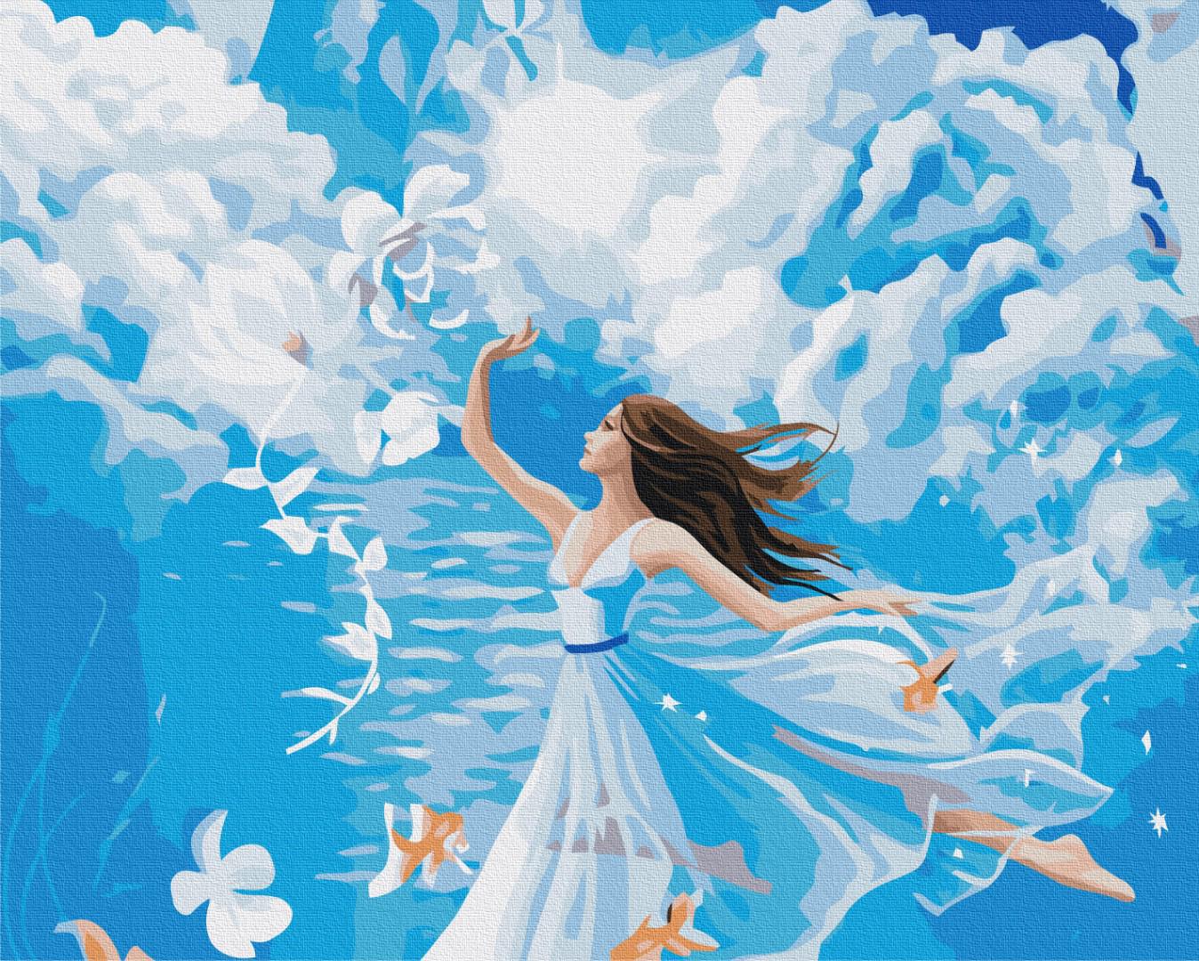 Картина по номерам Brushme Премиум Волна нежности 40x50 см (PBS53566)