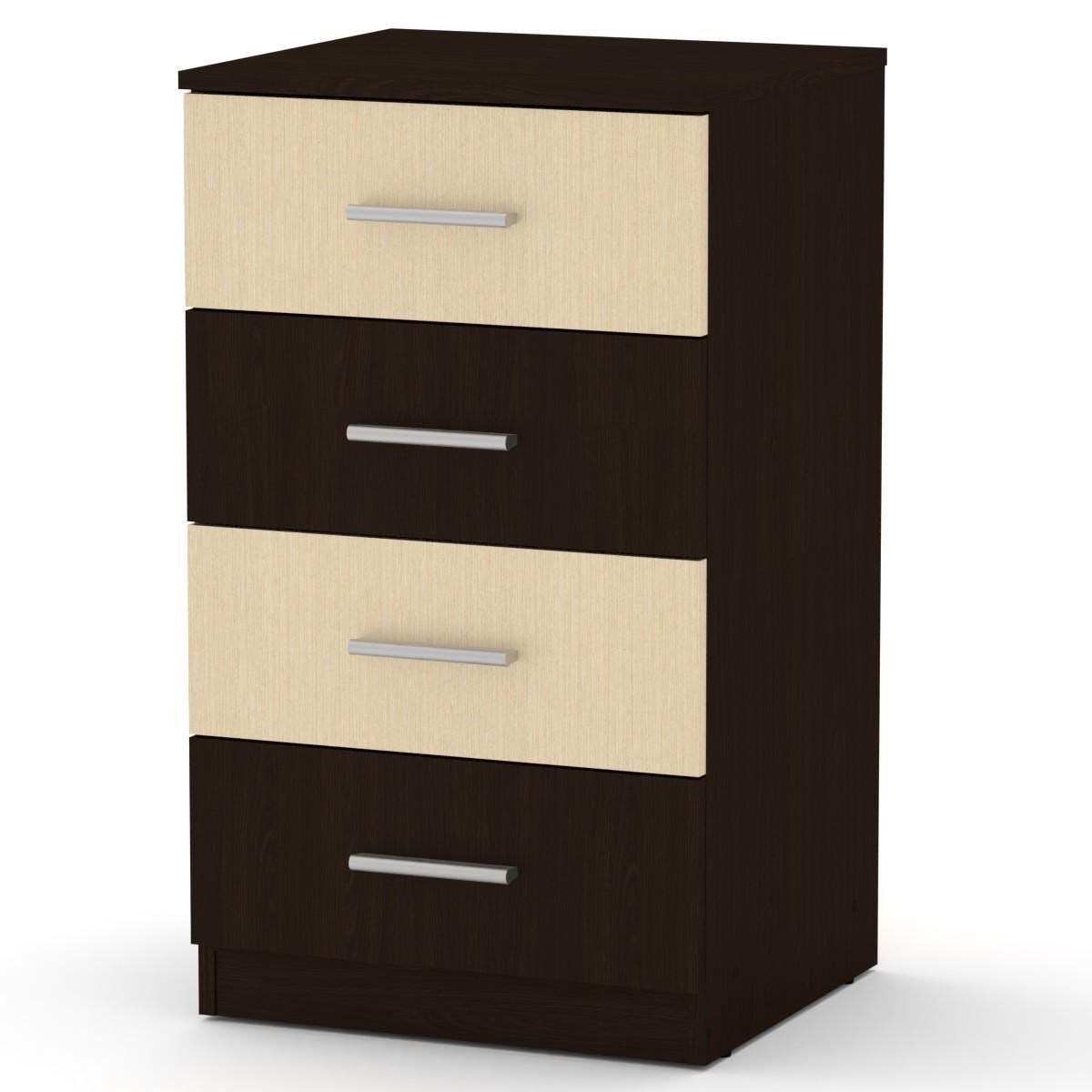 Комод для речей Компаніт 4А Венге комбі (18022) - фото 1