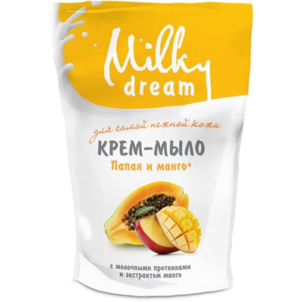 Крем-мыло жидкое Milky Dream Папая и манго 500 мл Крем-мыло жидкое Milky Dream Папая и манго 500 мл