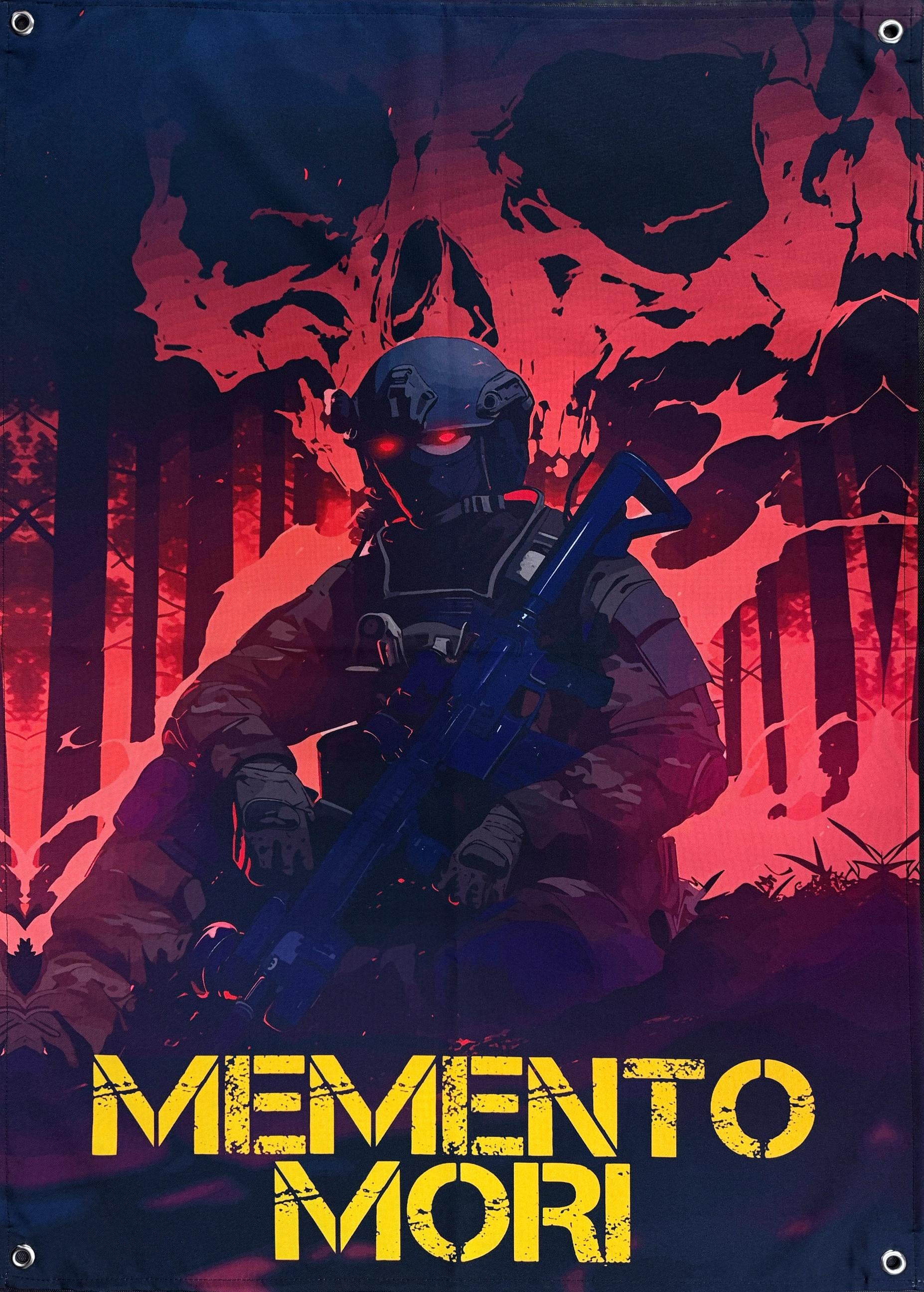 Баннер Memento Mori 900х600 мм (34179443)