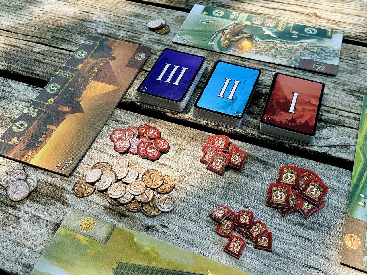 Настольная игра 7 Чудес Первое издание (000006) - фото 5 Настольная игра 7 Чудес Первое издание (000006) - фото 5