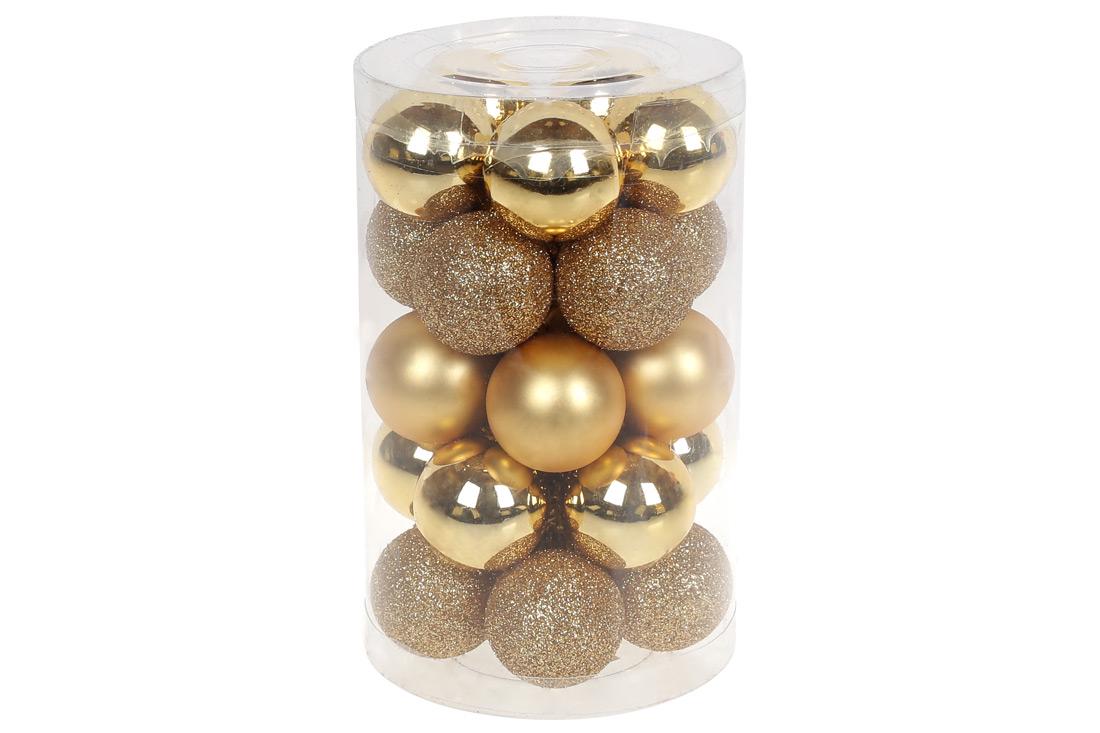 Шар новогодний BonaDi D-3 см 25 шт. (147-289)