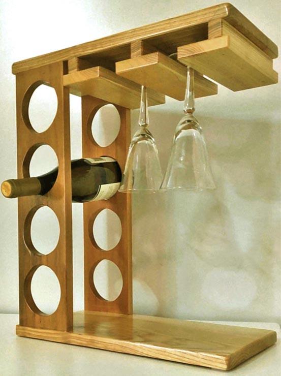 Полка для вина настольная Ластрин Сиена (Впс-018905)