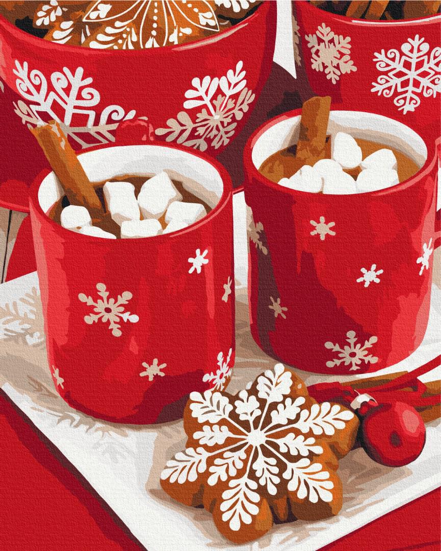 Картина по номерам Brushme Снежное какао 48x60 см (BS52726L) Картина по номерам Brushme Снежное какао 48x60 см (BS52726L)