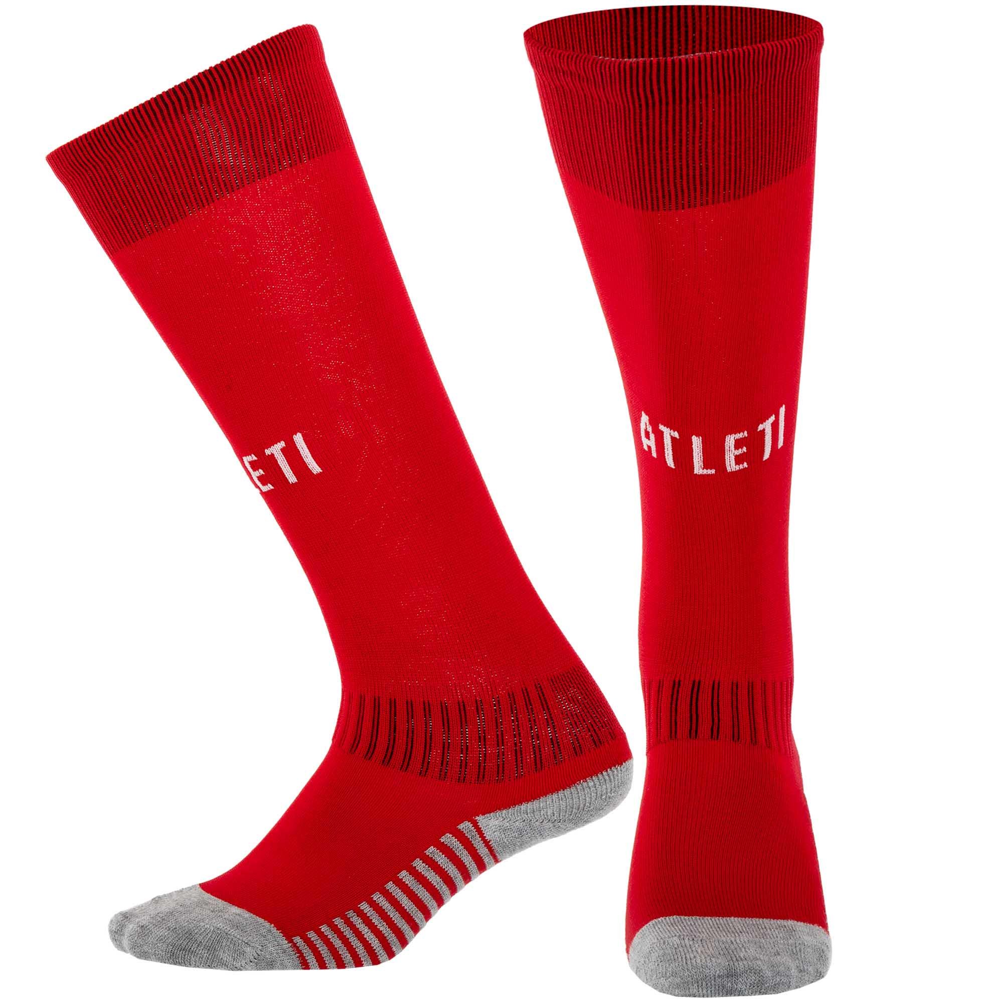 Гетры детские с символикой футбольного клуба SPOINT ATLETICO MADRID HOME 2025 ETM2507 р. 34-38 Красный (ETM2507)