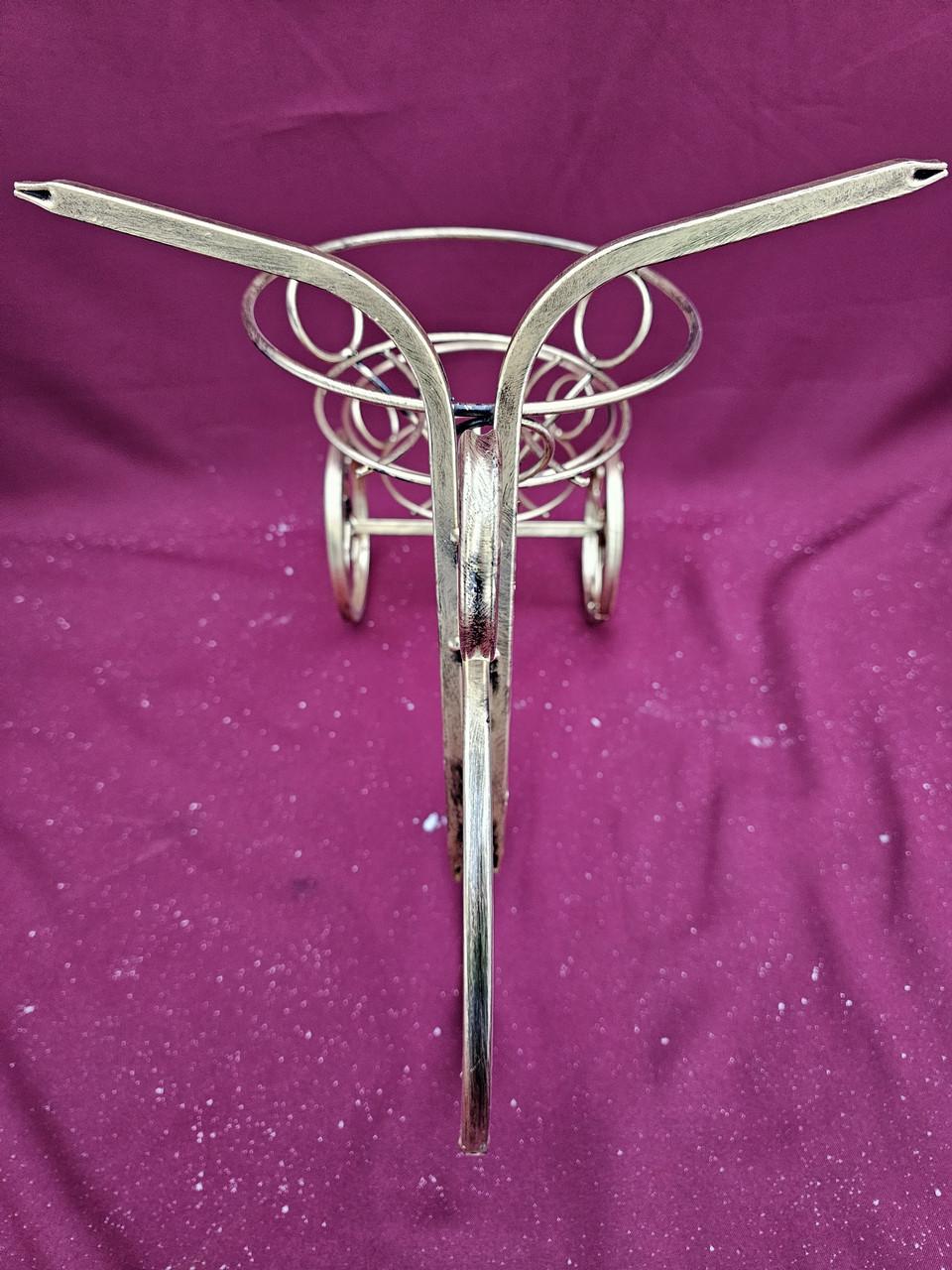 Подставка кованая для цветов Ровер малый - фото 7 Подставка кованая для цветов Ровер малый - фото 7