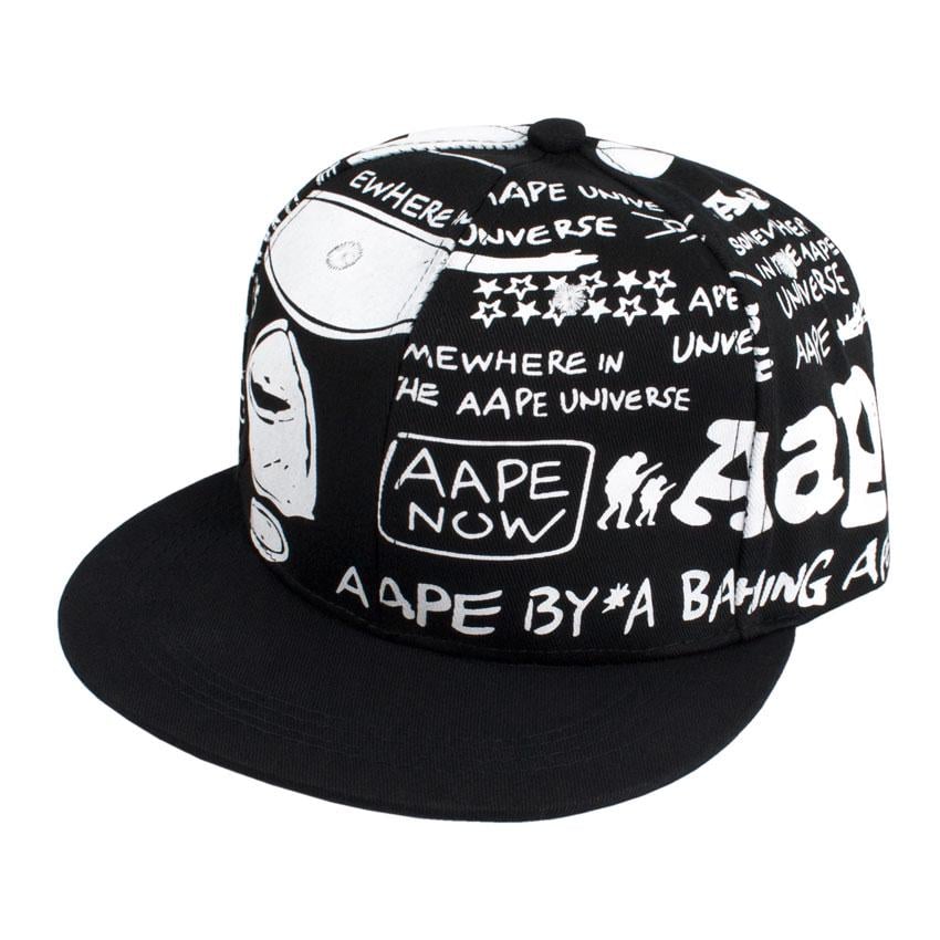 Бейсболка AAPE NOW YM One sizе Черный (23217)