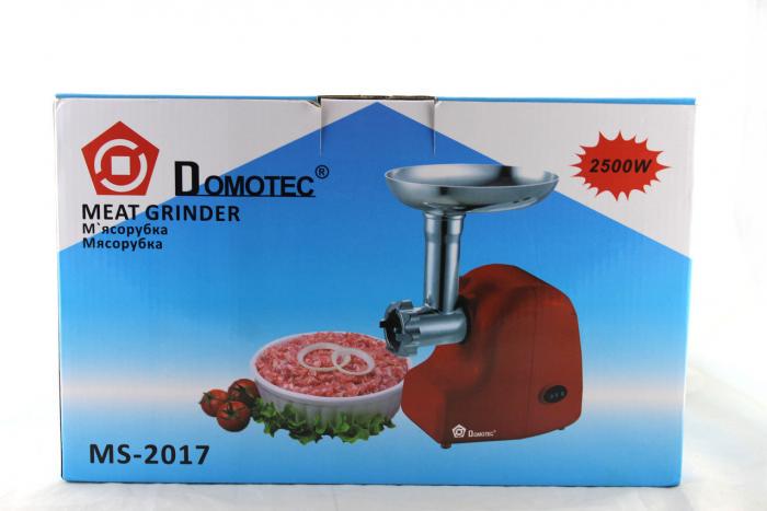 М'ясорубка електрична Domotec MS2017 2500 W (4232) - фото 5