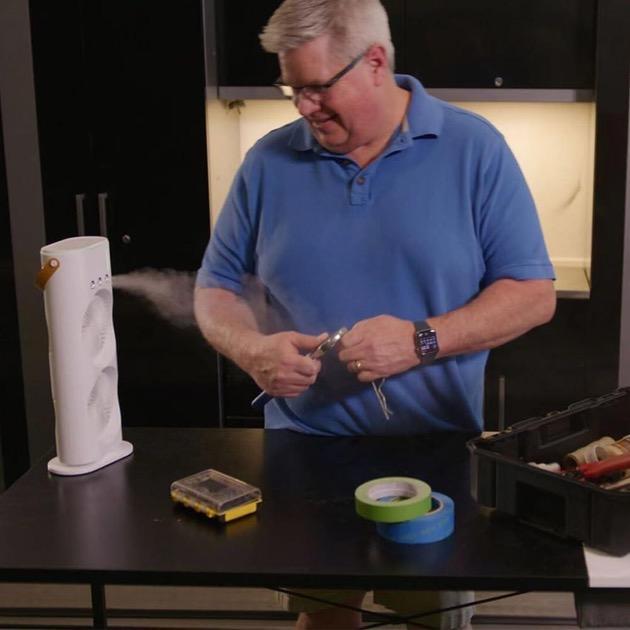 Настільний вентилятор RD-1818 з охолодженням і LED підсвічуванням 35 Вт (45263-RD-1818_400) - фото 7 Настільний вентилятор RD-1818 з охолодженням і LED підсвічуванням 35 Вт (45263-RD-1818_400) - фото 7