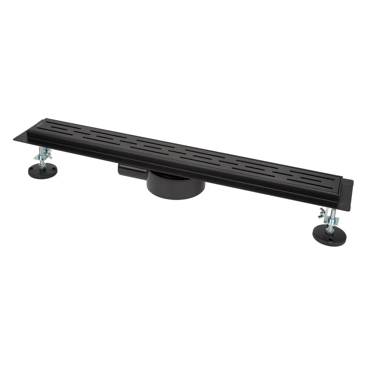 Трап душевой ITAL IT03-FT01/500B поворотный сифон 500 мм нержавеющая сталь Черный (1047195)