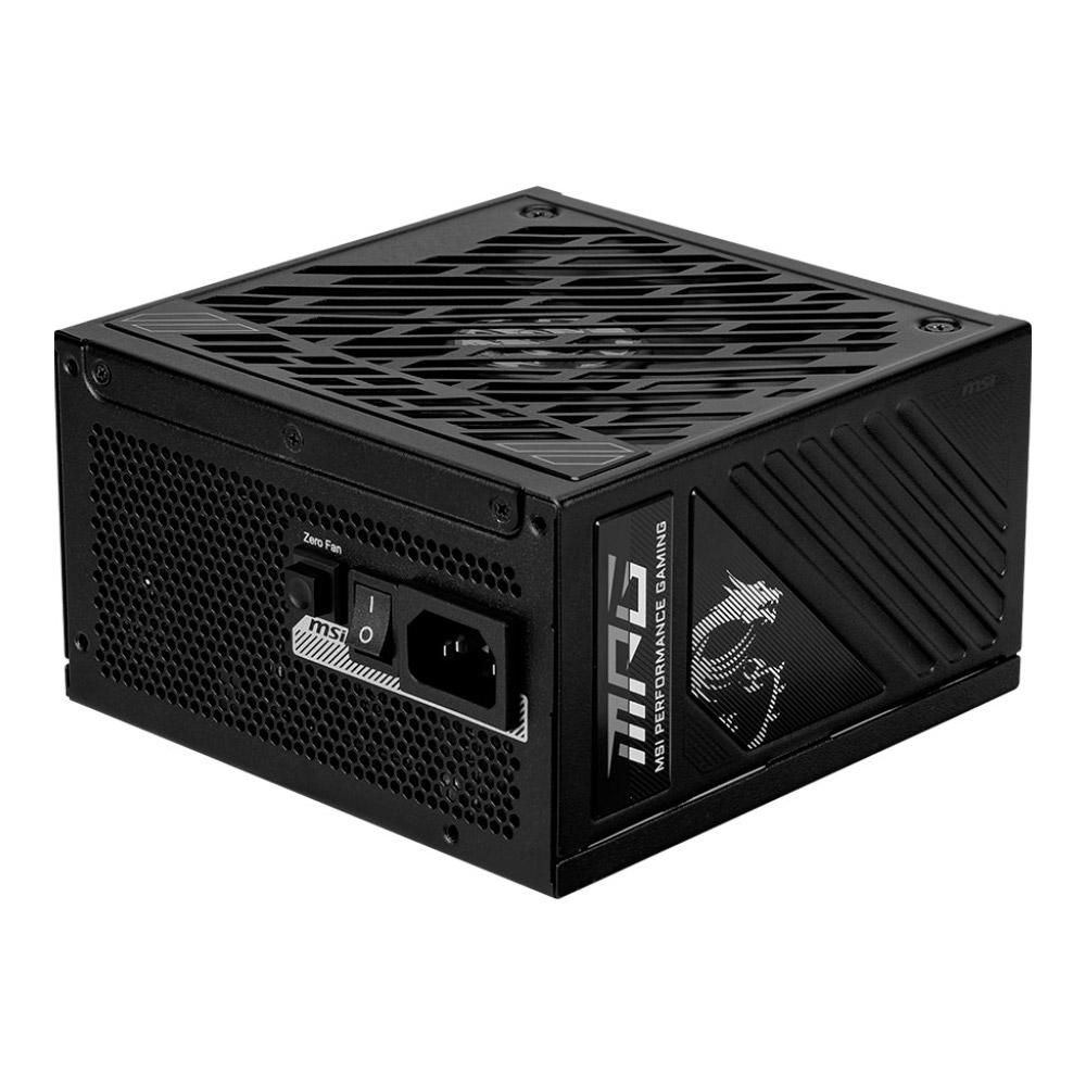 Блок живлення модульний MSI MPG A1000GS PCIE5 ATX 3.1 1000W 80+ Gold Black (29424545) - фото 2 Блок живлення модульний MSI MPG A1000GS PCIE5 ATX 3.1 1000W 80+ Gold Black (29424545) - фото 2
