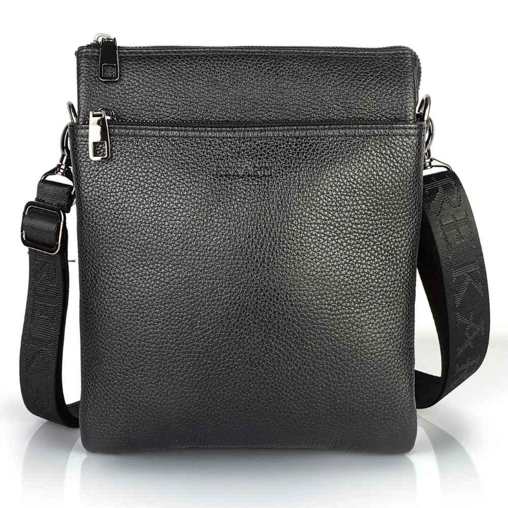Мессенджер кожаный через плечо Tiding Bag TD-2461
