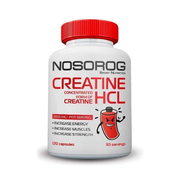 Креатин комплекс Nosorog Nutrition Creatine HCL 120 Caps