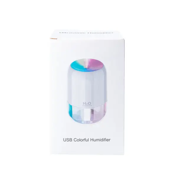 Увлажнитель воздуха аромадифузор с подсветкой 200 мл Розовый - фото 9