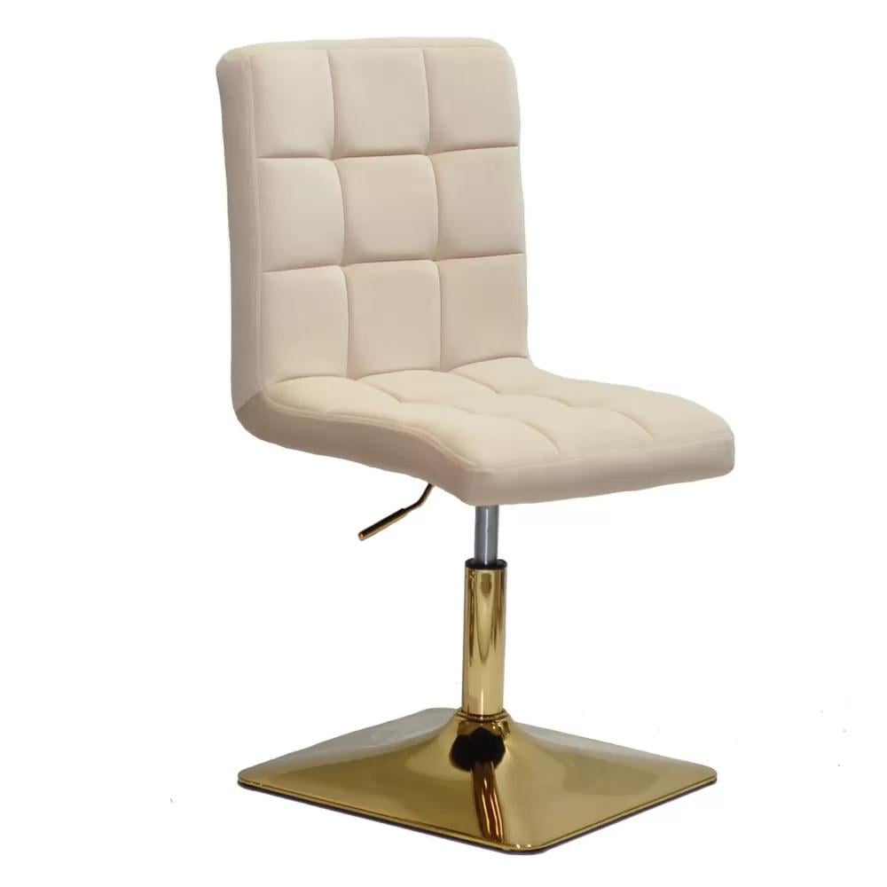 Стул Tower Square Lift Gold бархат Бежевый (900539)