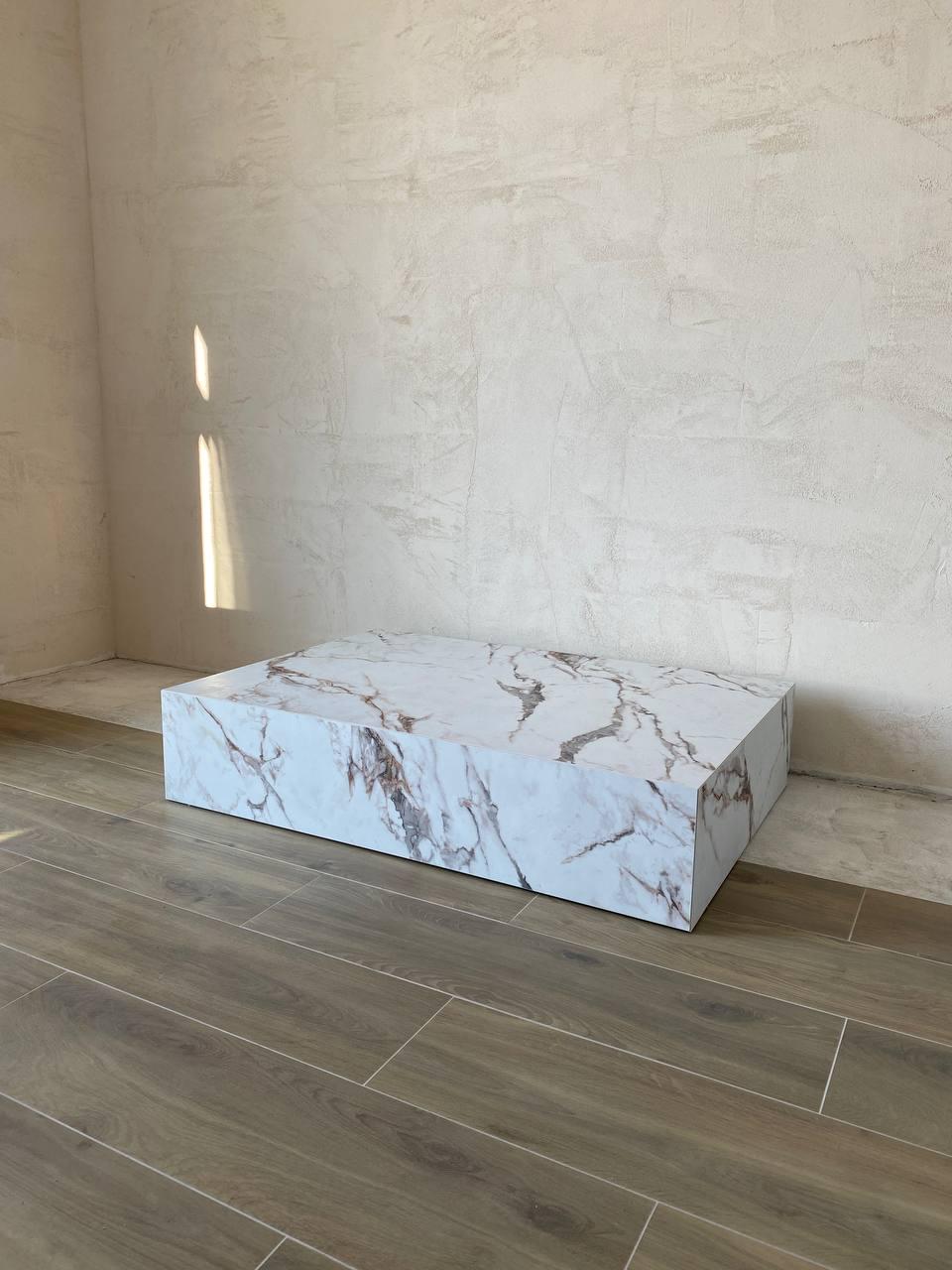 Столик журнальний Cubus 800х1200 мм Білий - фото 5