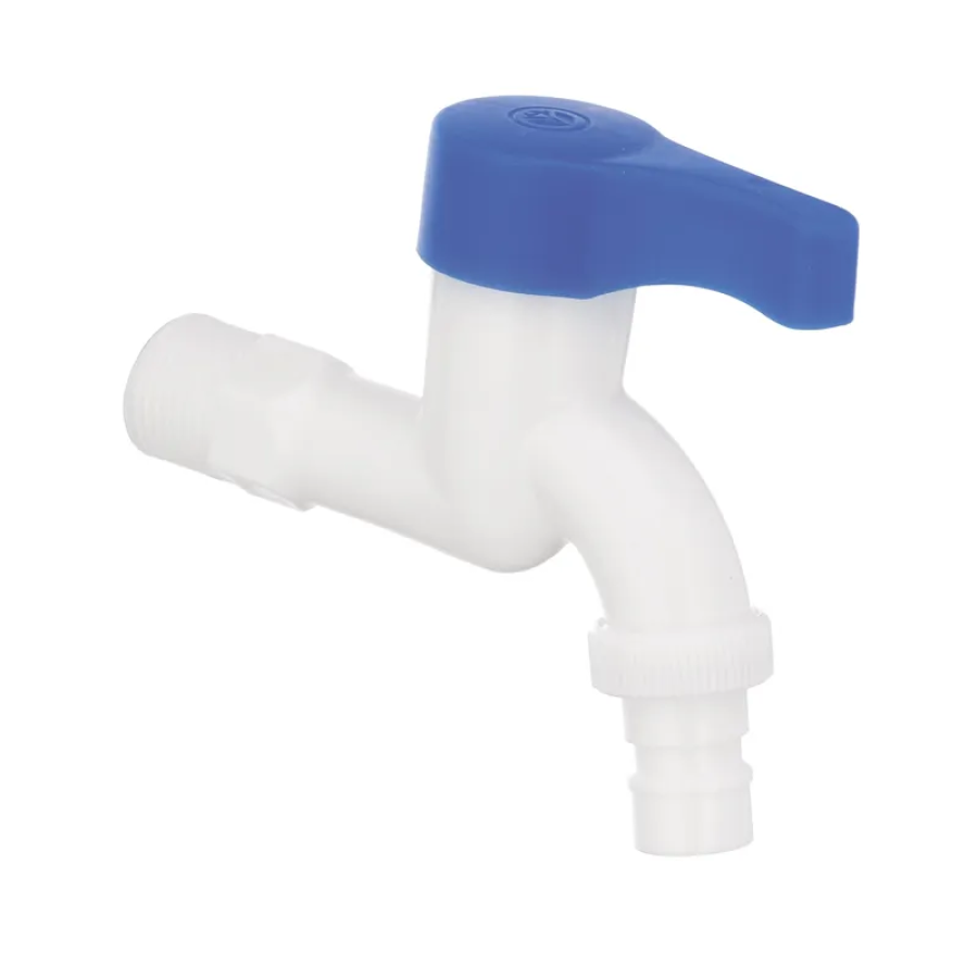 Кран для полива пластиковый PLAMIX Mono-003 White (PM0019) Кран для полива пластиковый PLAMIX Mono-003 White (PM0019)