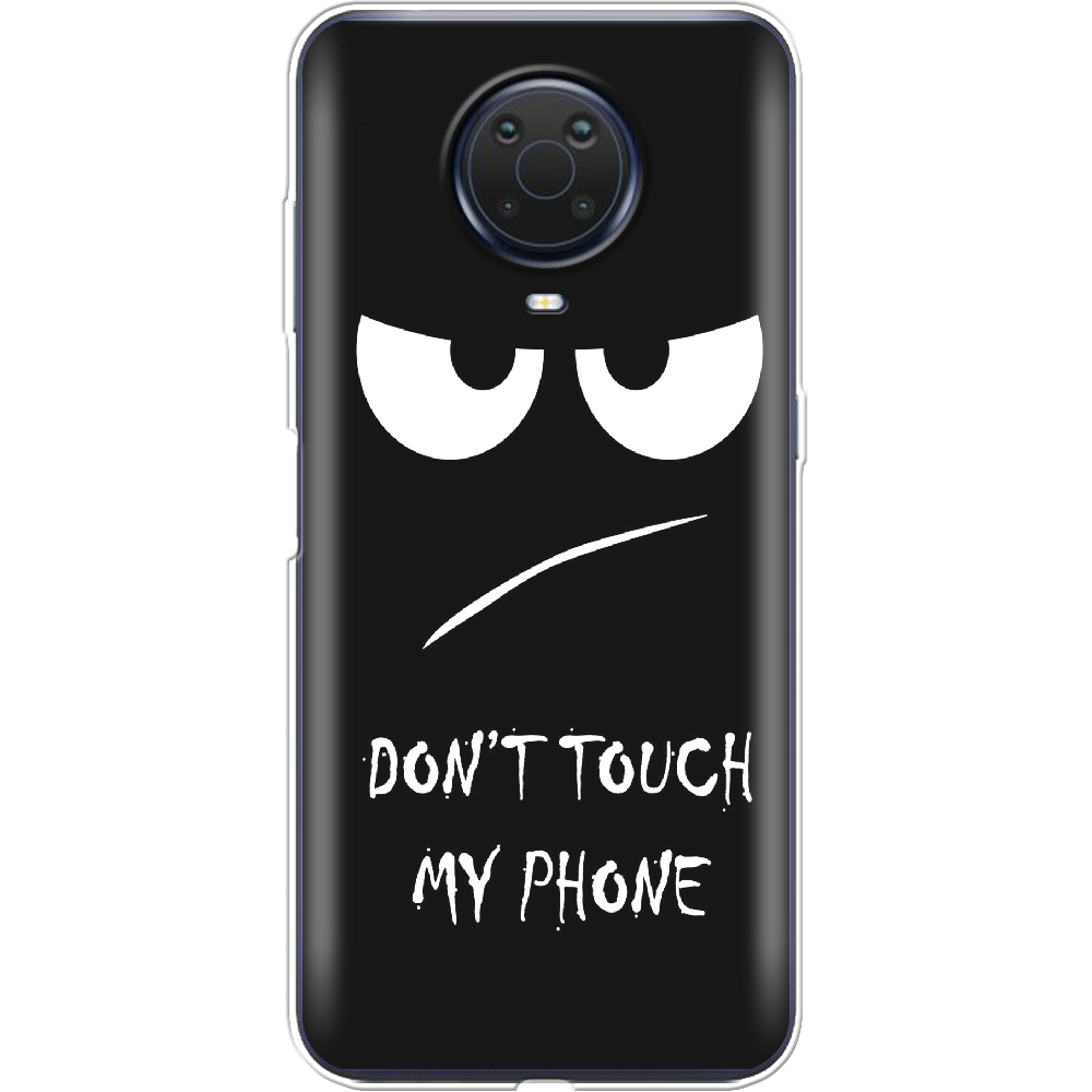 Чехол BoxFace Nokia G20 Don't Touch my Phone Прозрачный силикон (42373-up535-42373)
