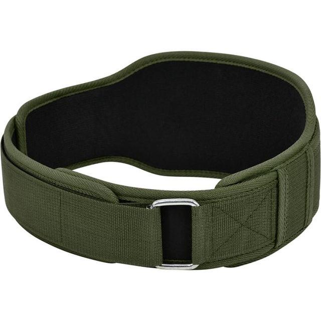 Пояс для тяжелой атлетики RDX RX5 Double Belt неопреновый XL Army Green (WBD-RX5AG-XL) - фото 4