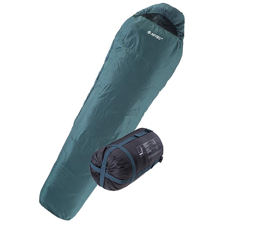 Спальний мішок Hi-Tec Azer SB009 230x80 cм Deep Teal/Silver Pine (JS.320.05) - фото 4