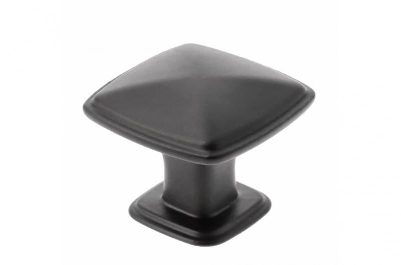 Мебельная ручка-кнопка GTV POINT Черный матовый (GZ-POINT-1-20M)