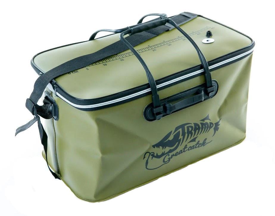 Сумка рибальська 50 л Tramp Fishing bag EVA TRP-030 L Green (113149)