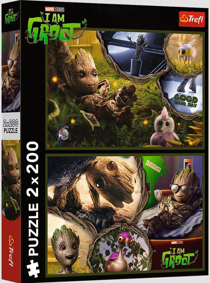 Пазл Trefl Грут Марвел 2х200 эл.