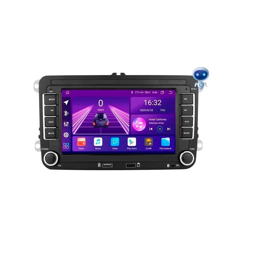 Автомагнітола штатна Mekede для Skoda Superb Rapid Roomster GreenLight Android /GPS/WiFi/USB 2/32 Гб (14204096)