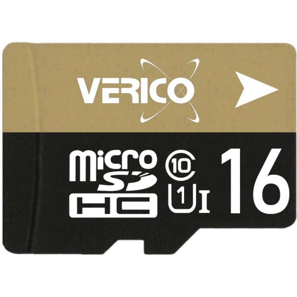 Карта памяти Verico microSDHC 16GB Class 10 UHS-I (1MCOV-MDH9G3-NN)