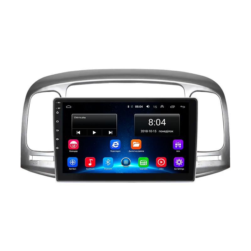 Магнитола штатная Lesko 9" для Hyundai Accent III 2006-2011 2/32Gb Wi-Fi GPS Base