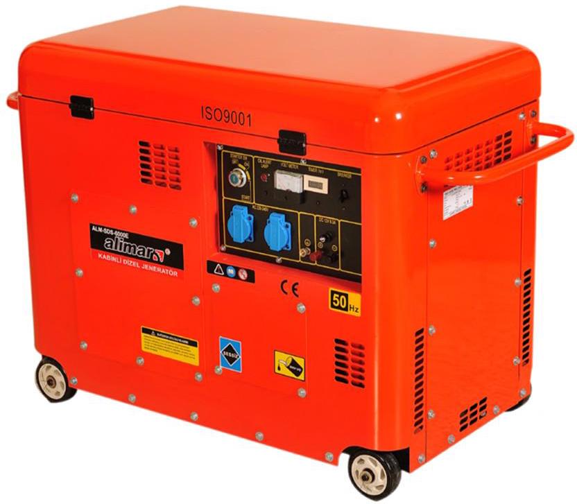 Генератор дизельный Alimar ALM-DS-7000ME 1 фаза 7,0 кВА