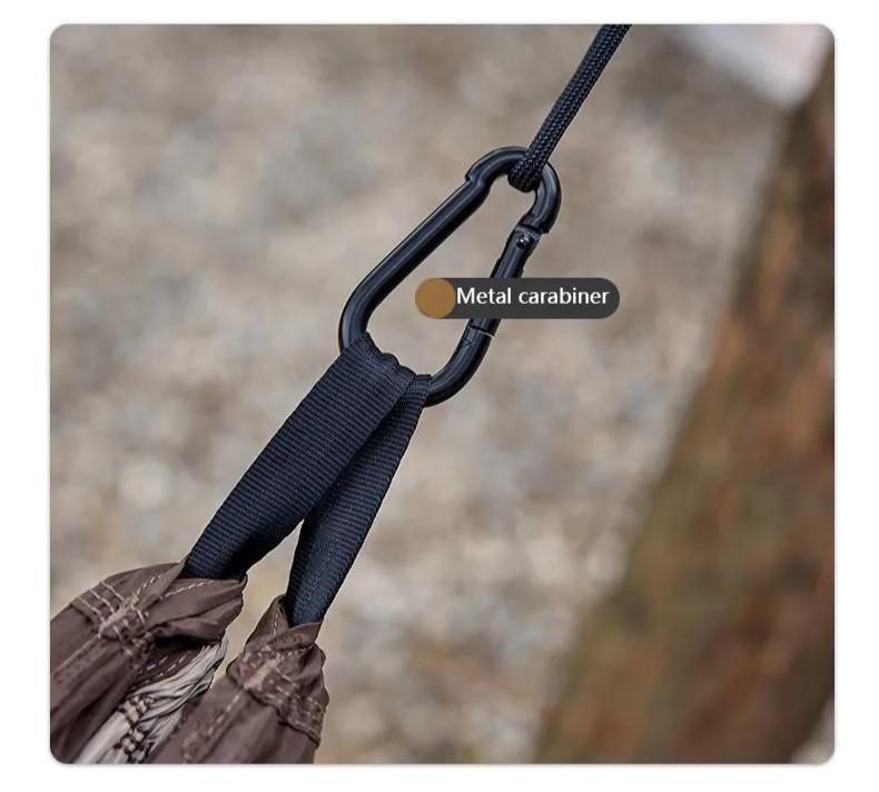 Гамак туристический двухместный Mobi Garden NX22681002 Khaki - фото 3 Гамак туристический двухместный Mobi Garden NX22681002 Khaki - фото 3