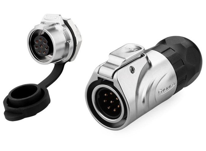 Разъем герметичный розетка/штекер CNLINKO 8 pin 5A 250V IP67 (LP-16-C08PE-03-001 LP-16-J08SX-0) Разъем герметичный розетка/штекер CNLINKO 8 pin 5A 250V IP67 (LP-16-C08PE-03-001 LP-16-J08SX-0)