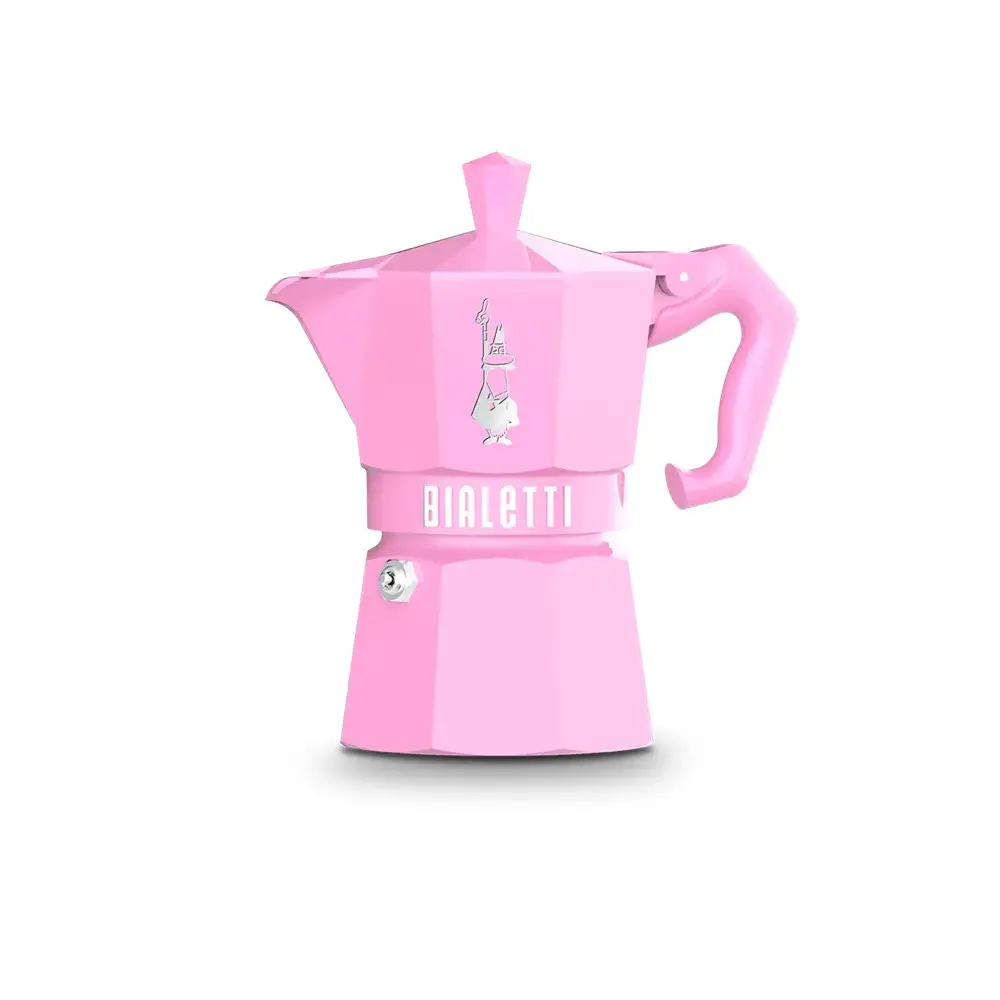 Гейзерная кофеварка Bialetti Moka Exclusive Pink (990009063)