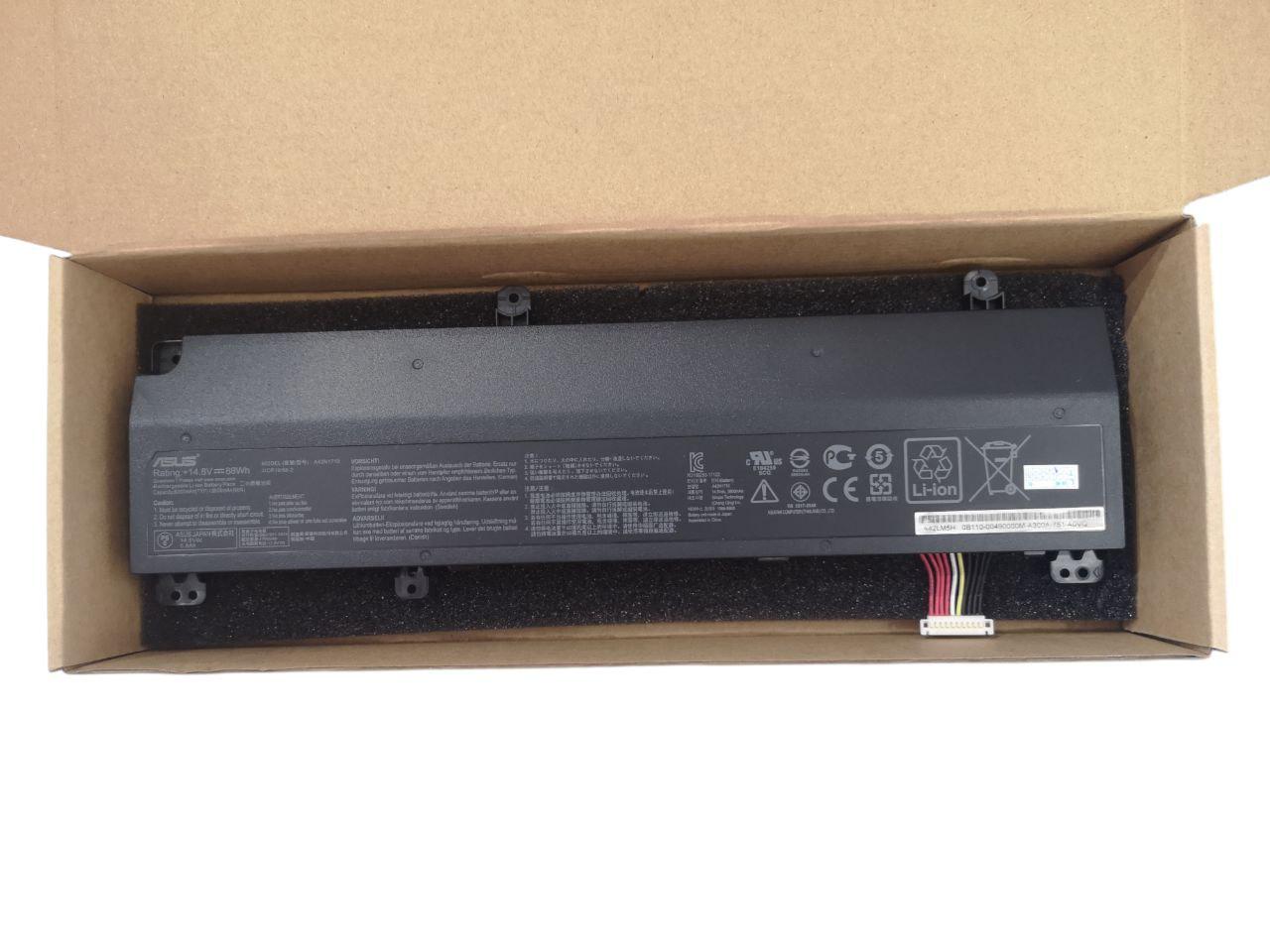 Аккумулятор для Asus ROG Strix GL702/GL702VI/A42LJ5F/A42N1710 6000 mAh 88Wh (21324340)