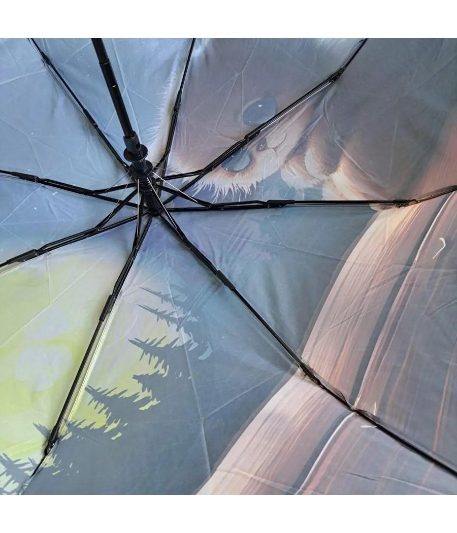 Парасолька напівавтомат Fiaba F23-028 на 8 спиць з котом Синій (90a6f7d7) - фото 3 Парасолька напівавтомат Fiaba F23-028 на 8 спиць з котом Синій (90a6f7d7) - фото 3