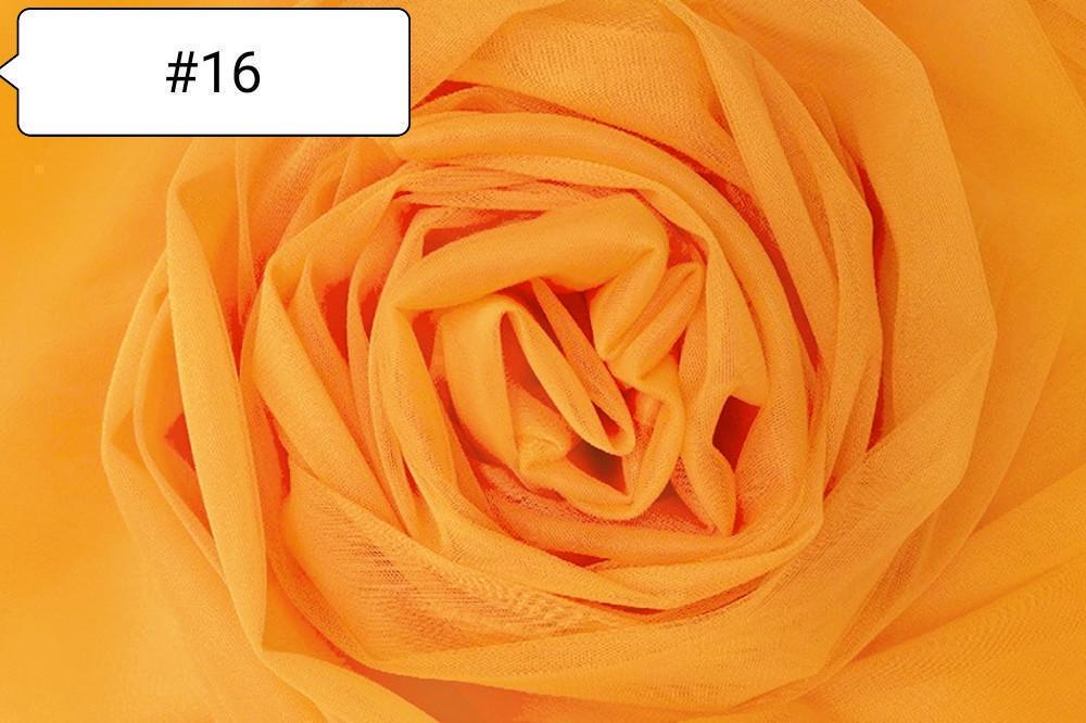 Ткань евросетка №16 Оранжевый (1729719088)