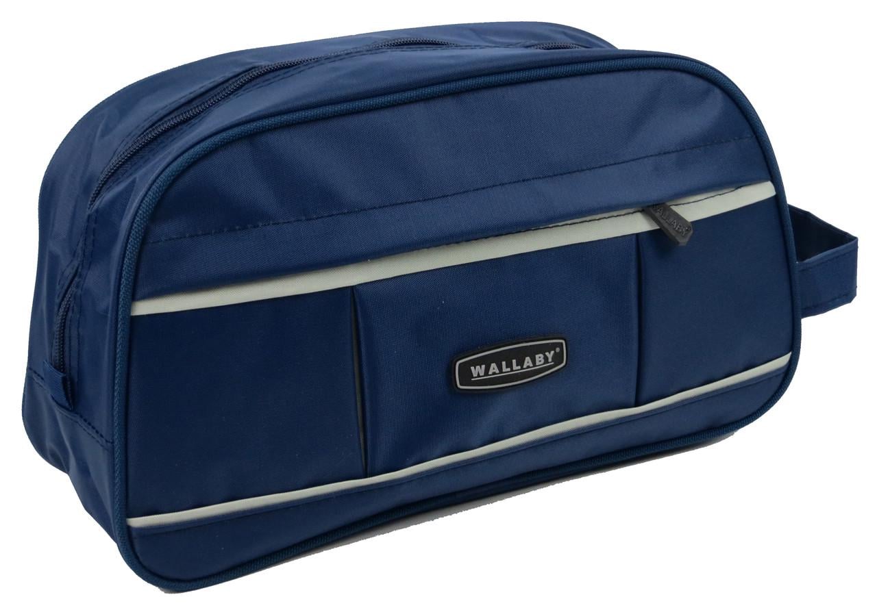 Косметичка несесер Wallaby 2101-2 большая дорожная Синий