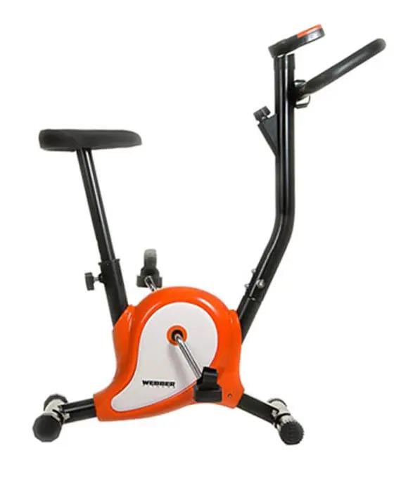 Велотренажер домашній з монітором Total Sport Evo до 100 кг/175 см Orange