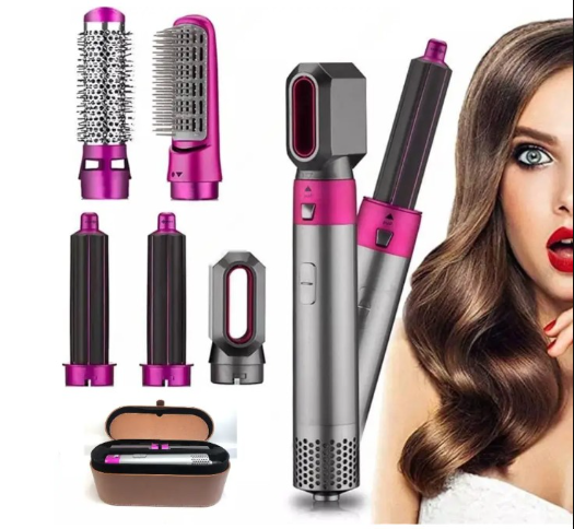 Стайлер для волосся повітряний Hot Air Styler 5в1 - фото 6