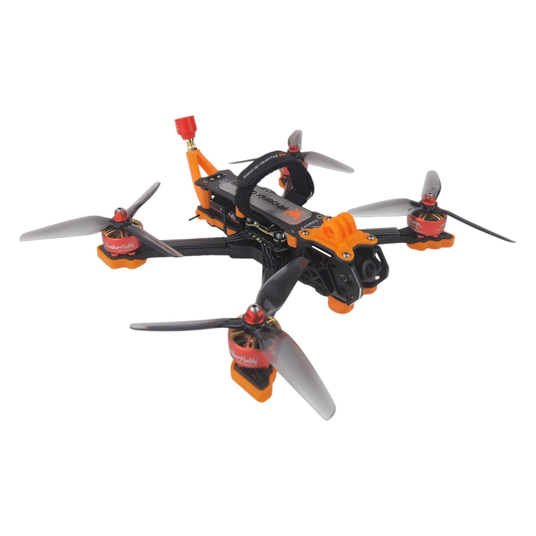 Дрон Phoenix drones Ember5 ELRS 2.4 analog с двигателями GOM 2207.5 и карбоновой рамой (98780) - фото 7 Дрон Phoenix drones Ember5 ELRS 2.4 analog с двигателями GOM 2207.5 и карбоновой рамой (98780) - фото 7