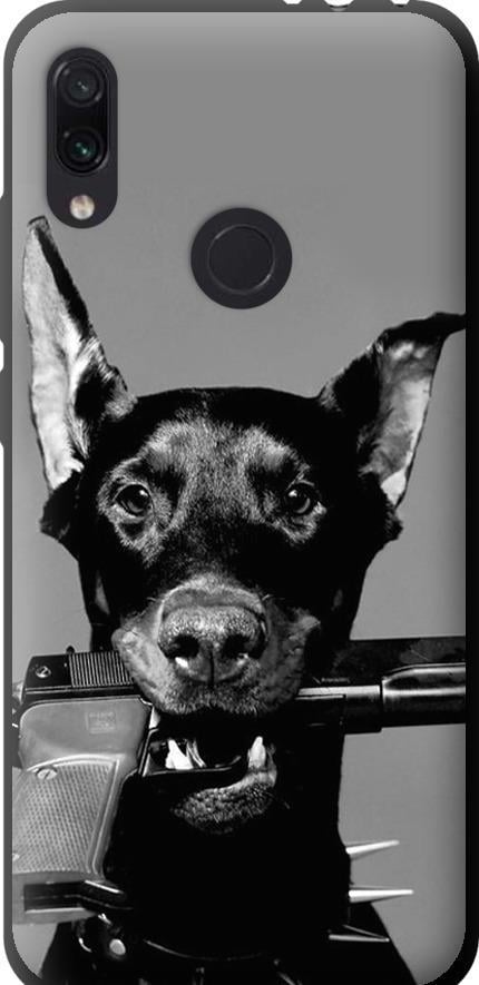 Чехол на Xiaomi Redmi Note 7 Доберман (2745b-1639-42517)