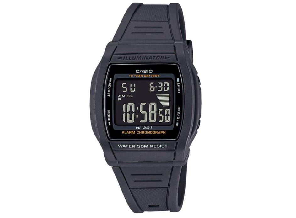 Наручний годинник чоловічий Casio W-201-1BVEG (539613)