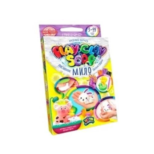 Пластилінове мило Danko Toys PLAY CLAY SOAP малий Жовтий (PCS-02-01U)