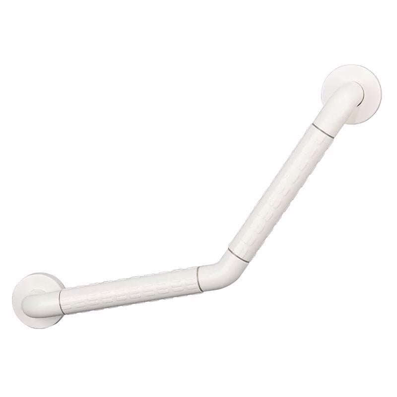 Настенный поручень Frap F8121 нержавеющая сталь/пластик 600 мм Белый Настенный поручень Frap F8121 нержавеющая сталь/пластик 600 мм Белый