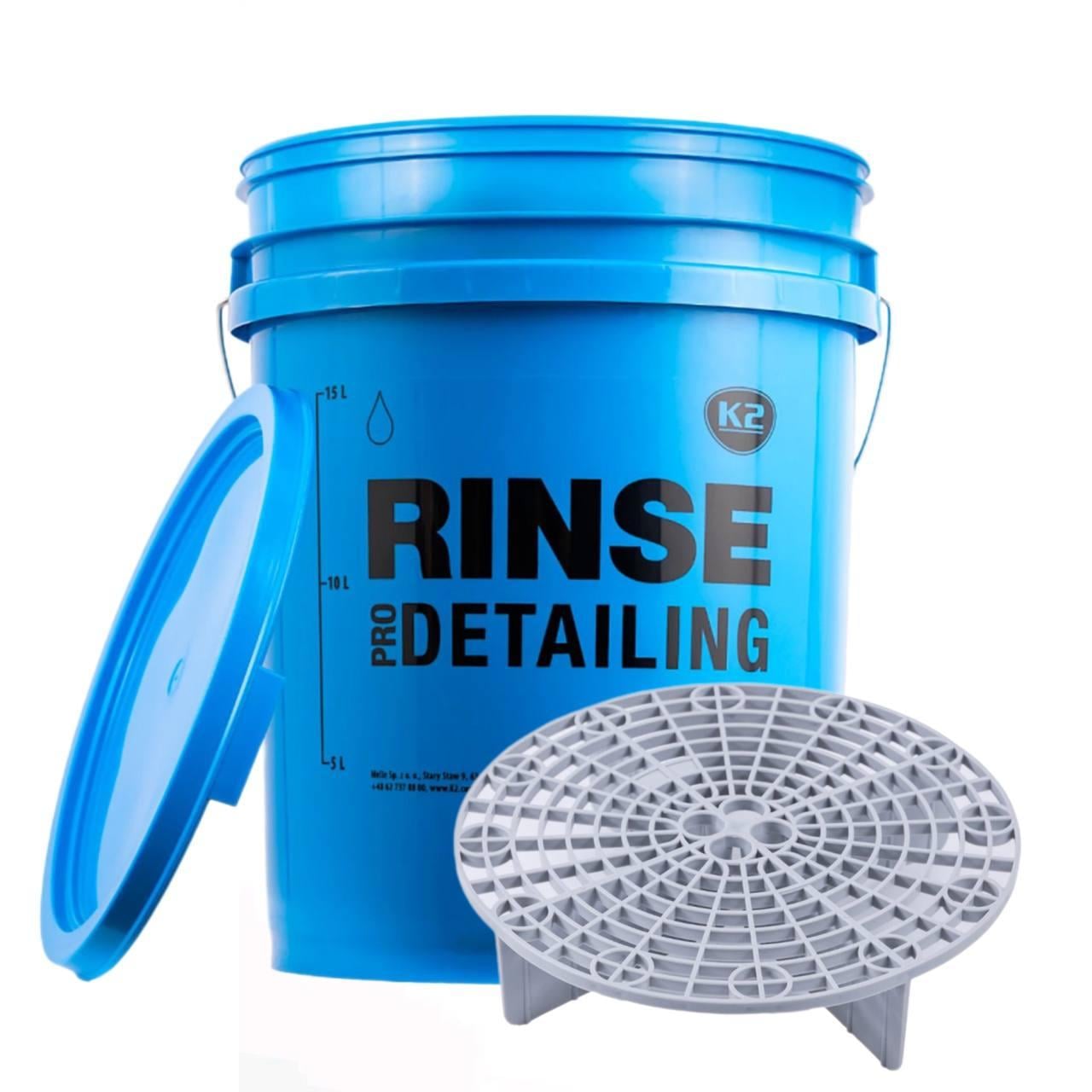 Ведро пластиковое с сепаратором К2 WASH Pro Detailing